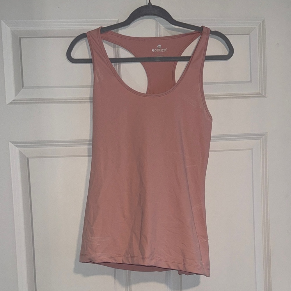 90 Degree By Reflex Dusty Pink Tank Top